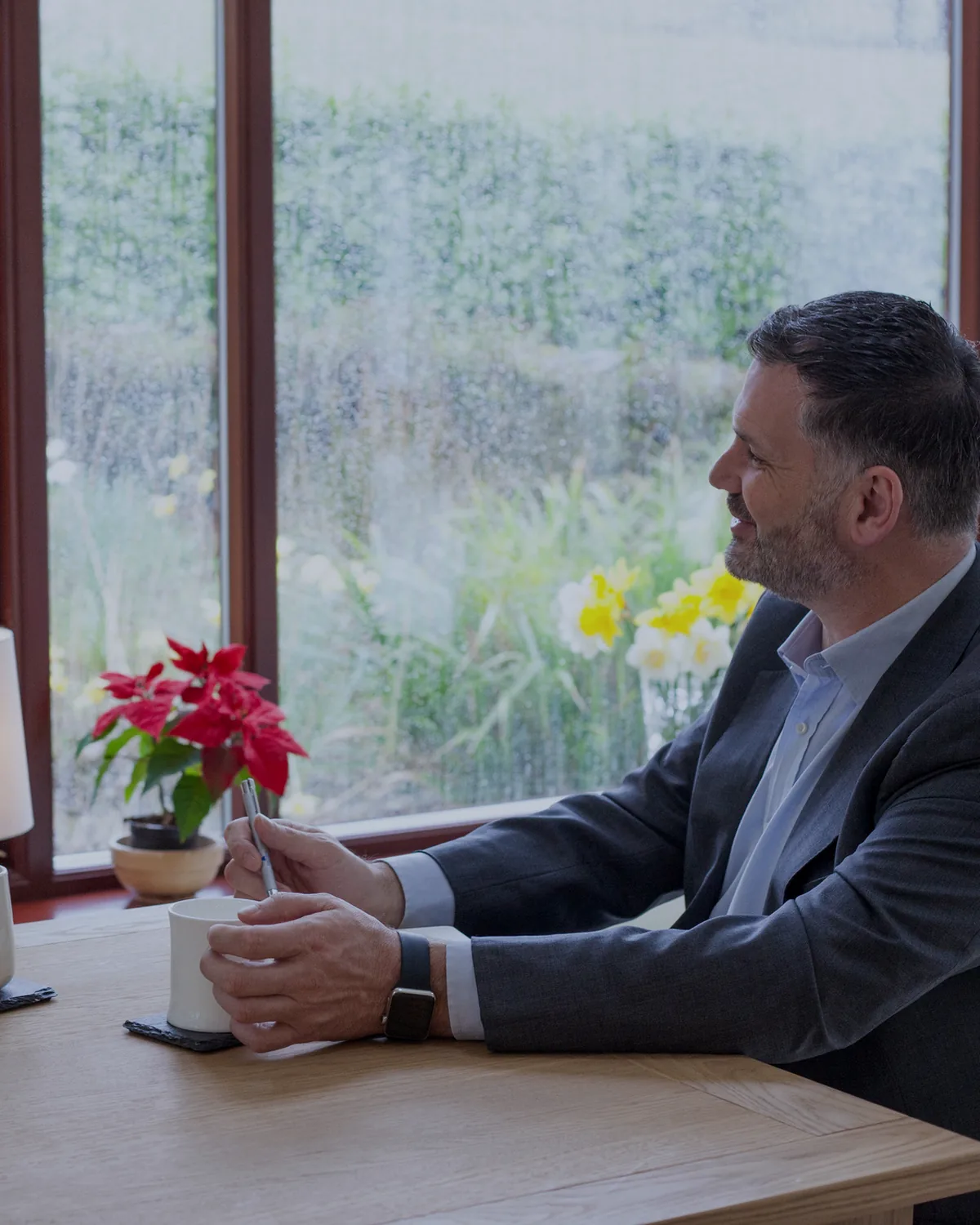 Craig Muirhead in an executive coaching session